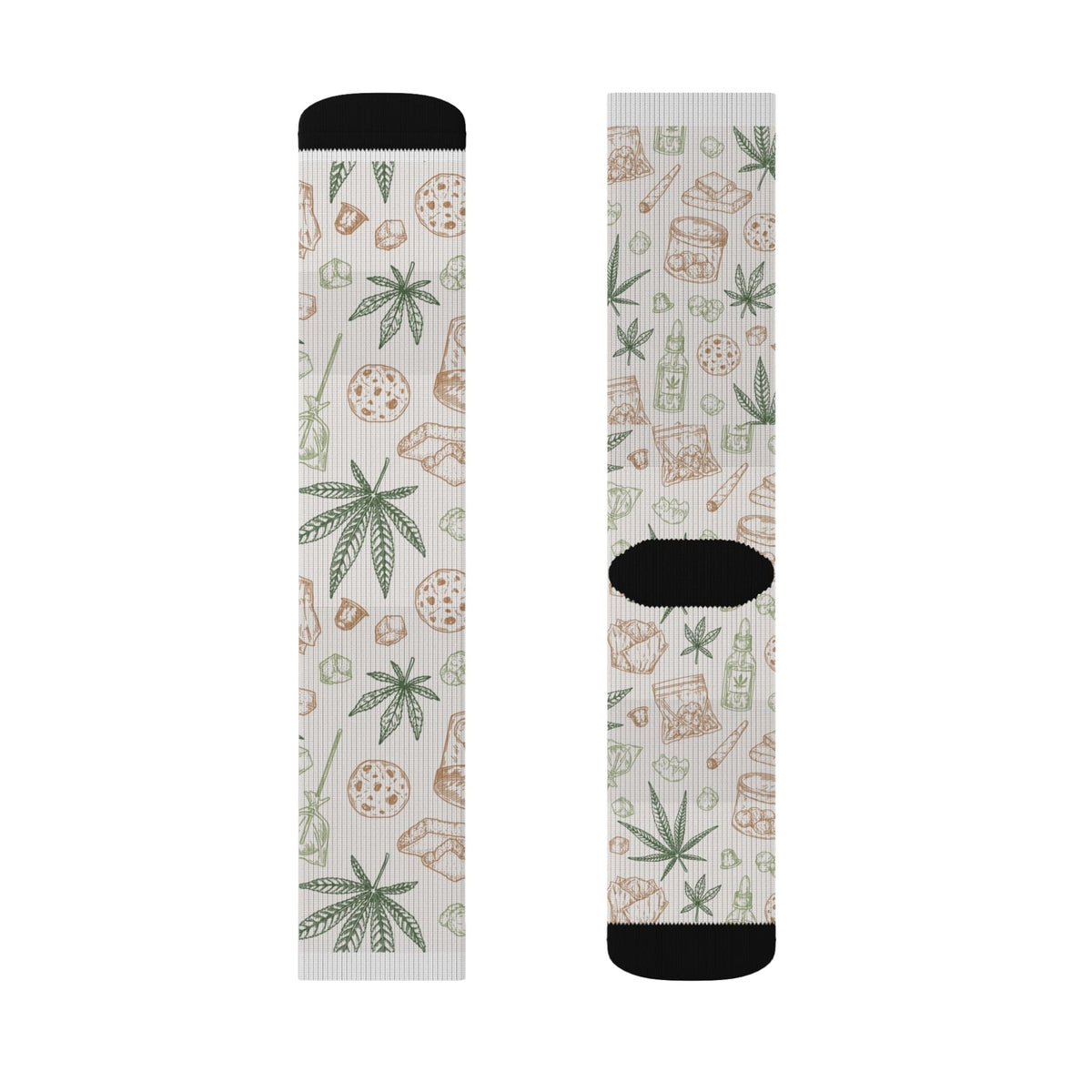 Retro Weed Socks
