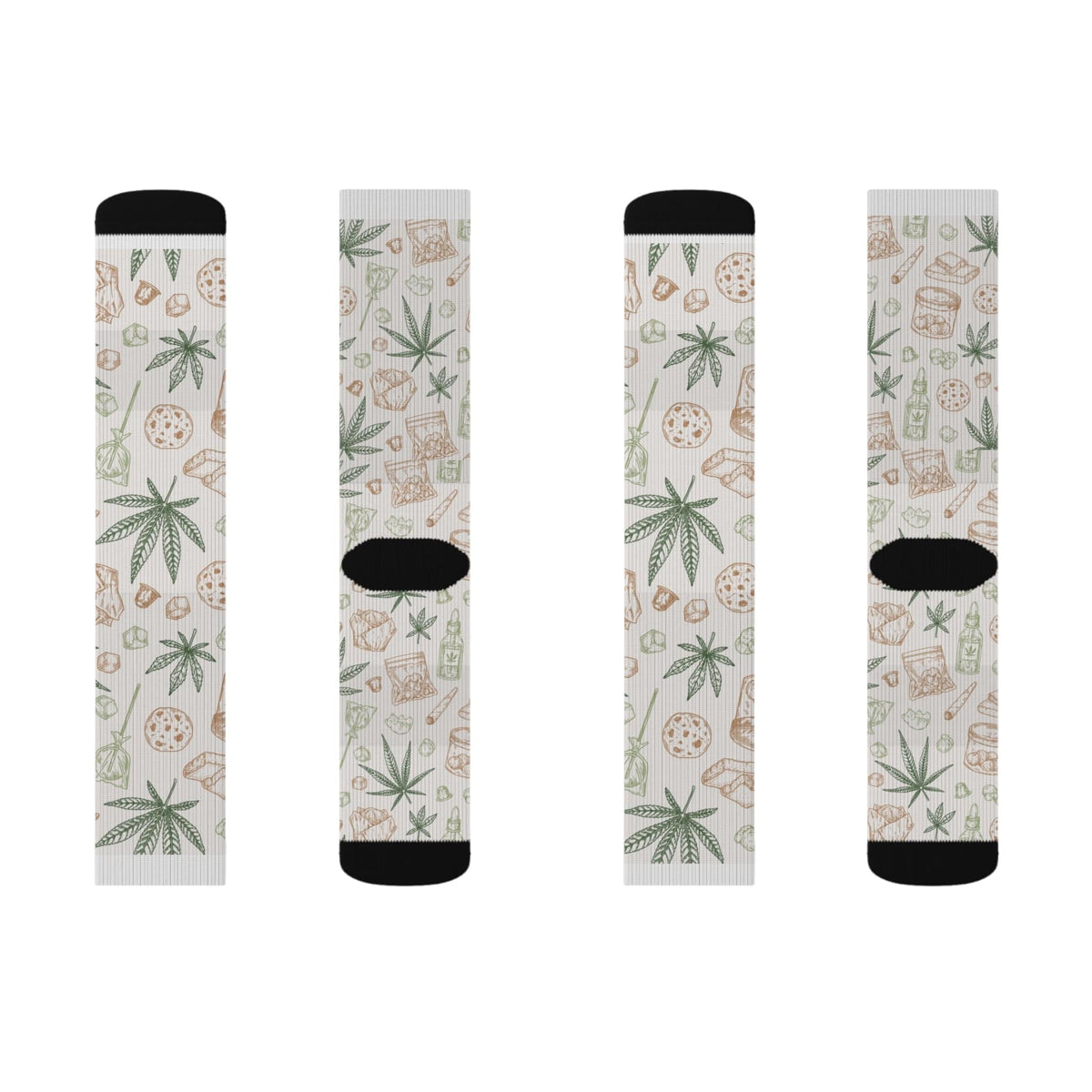 Retro Weed Socks