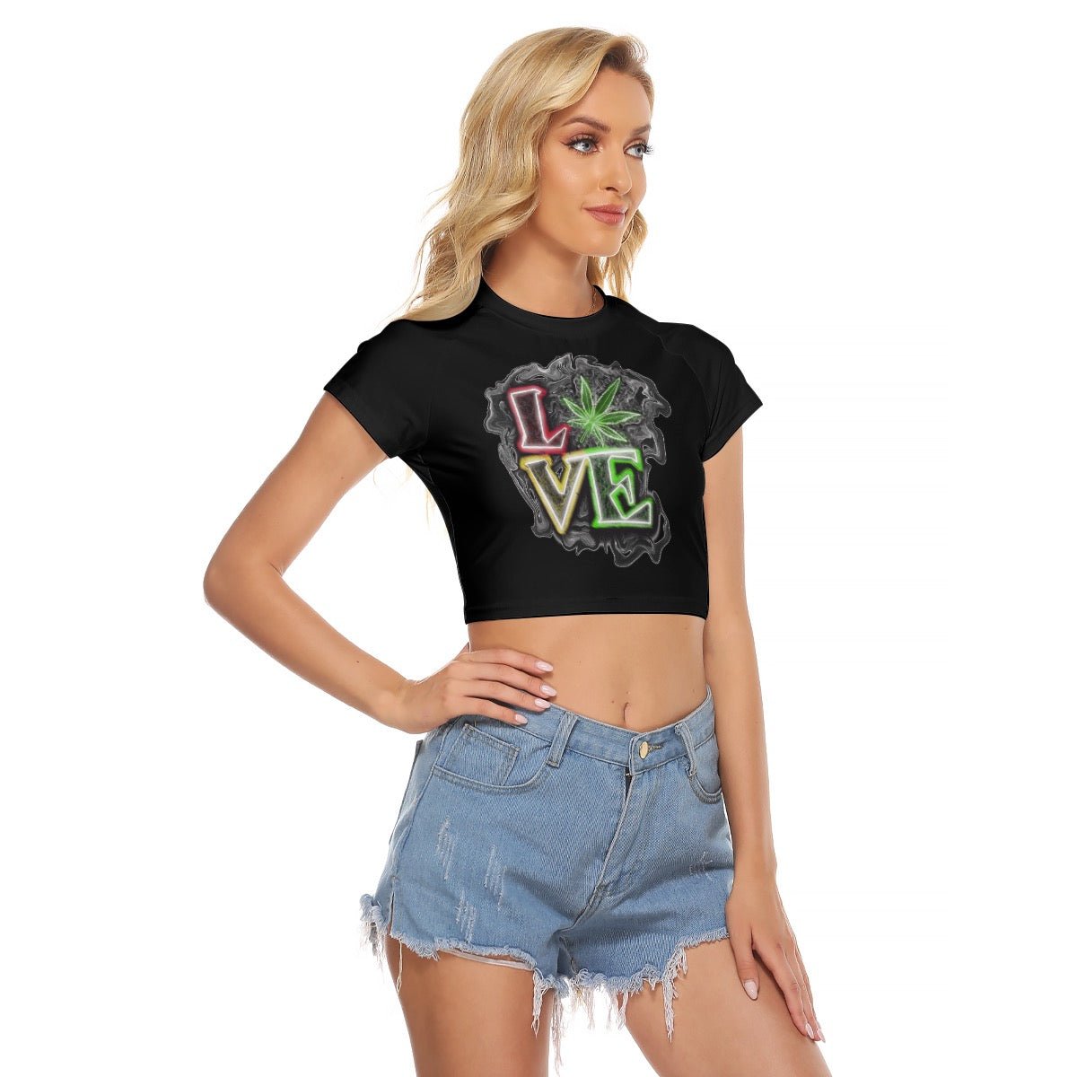 Love Mary Jane - Crop Top women | Melted Glam | marijuana , Rave outfits, festival clothes