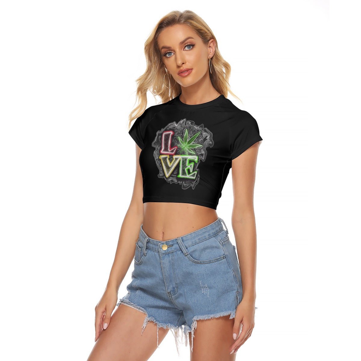 Love Mary Jane - Crop Top women | Melted Glam | marijuana , Rave outfits, festival clothes