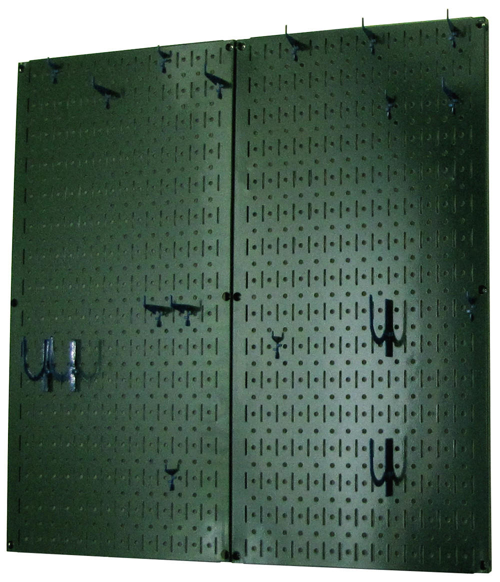 Kitchen Pegboard Organizer Kit Pots & Pans Rack - Pegboard With Hooks