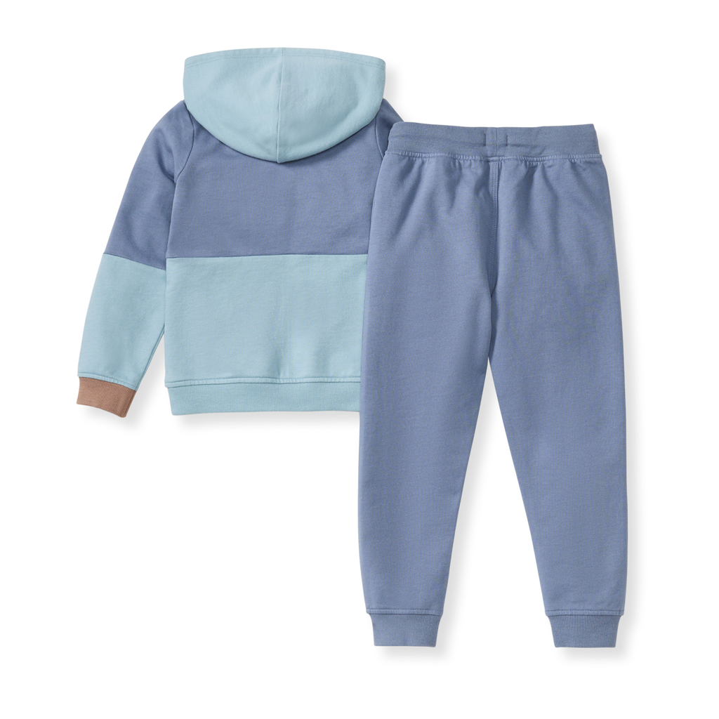 Color Blocked Toddler Sweatshirt Set