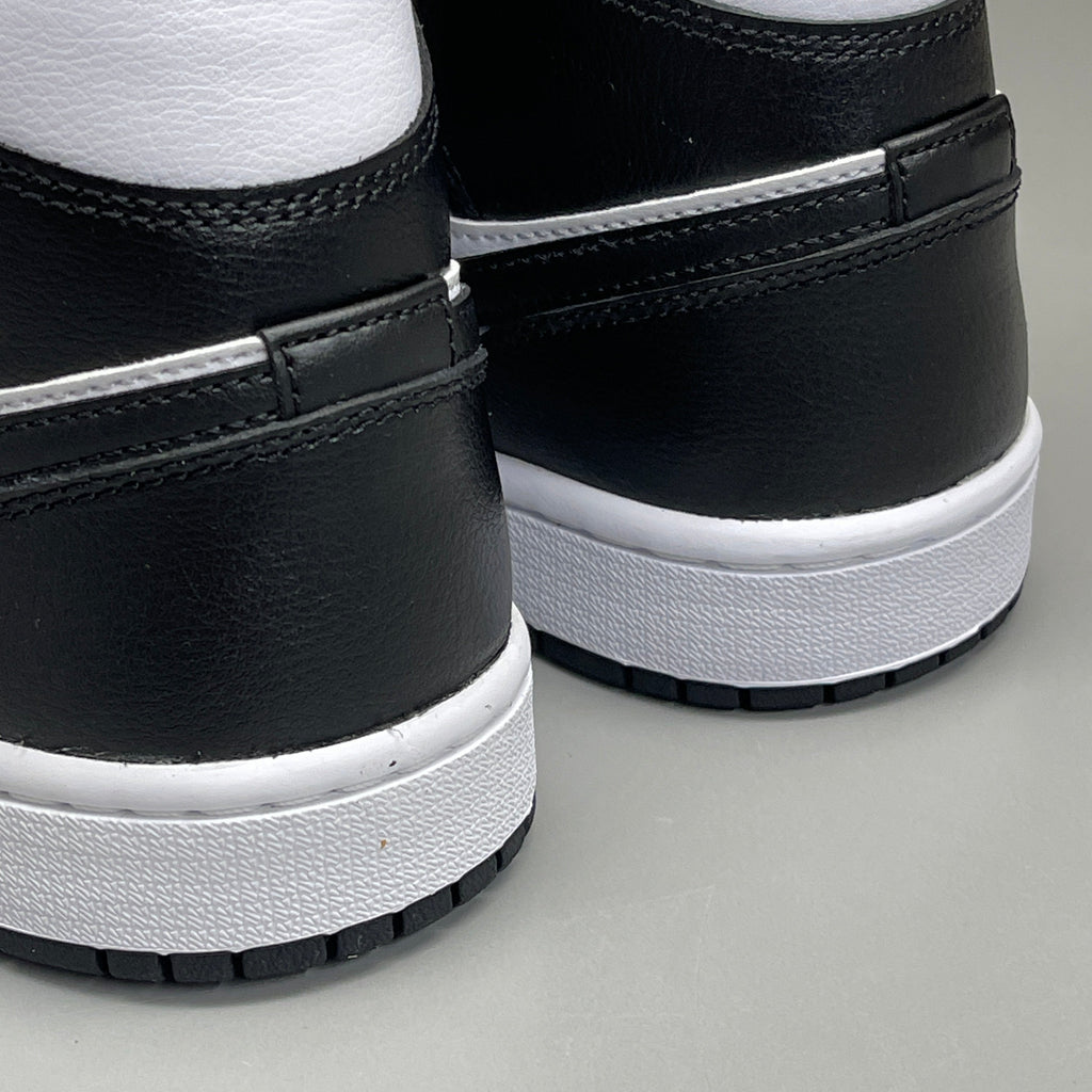 NIKE AIR JORDAN 1 Mid Panda Shoe Women's Sz 9 Black / White DV0991-101 (New)