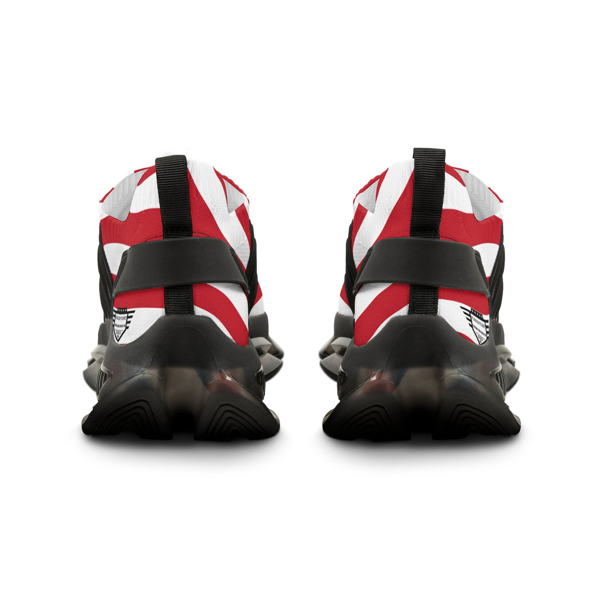 Flag Shoes Men's Mesh Sneakers - USA Flag Running Shoes, Sporty Footwear, Casual Sneakers, Independence Day Gift, Active Lifestyle