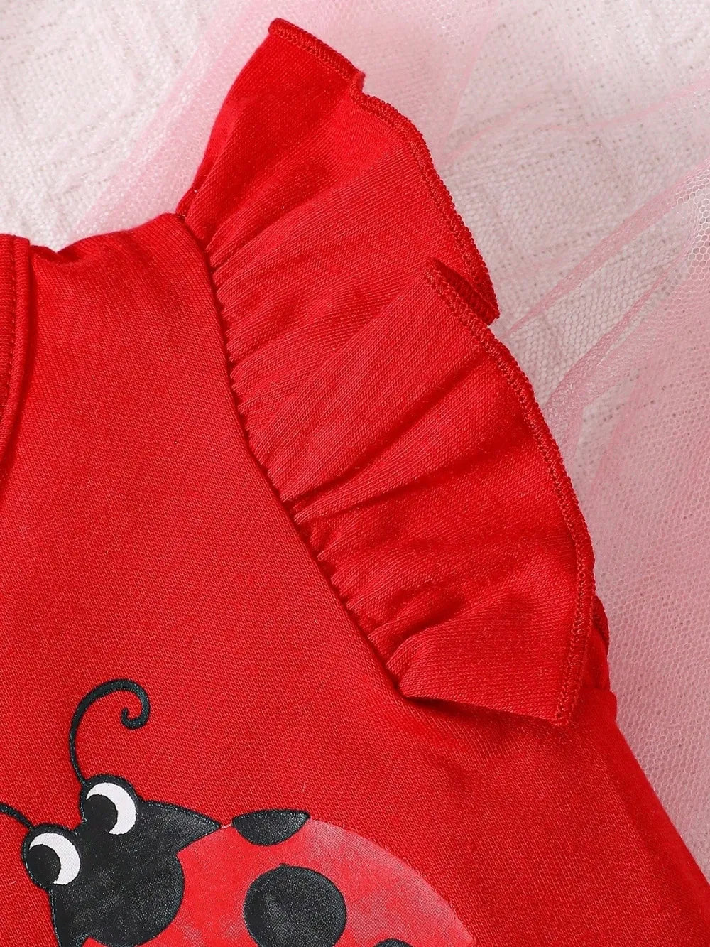 Baby and Toddler Girls Headband, Round Neck Ruffle Sleeve Top and Pants Set