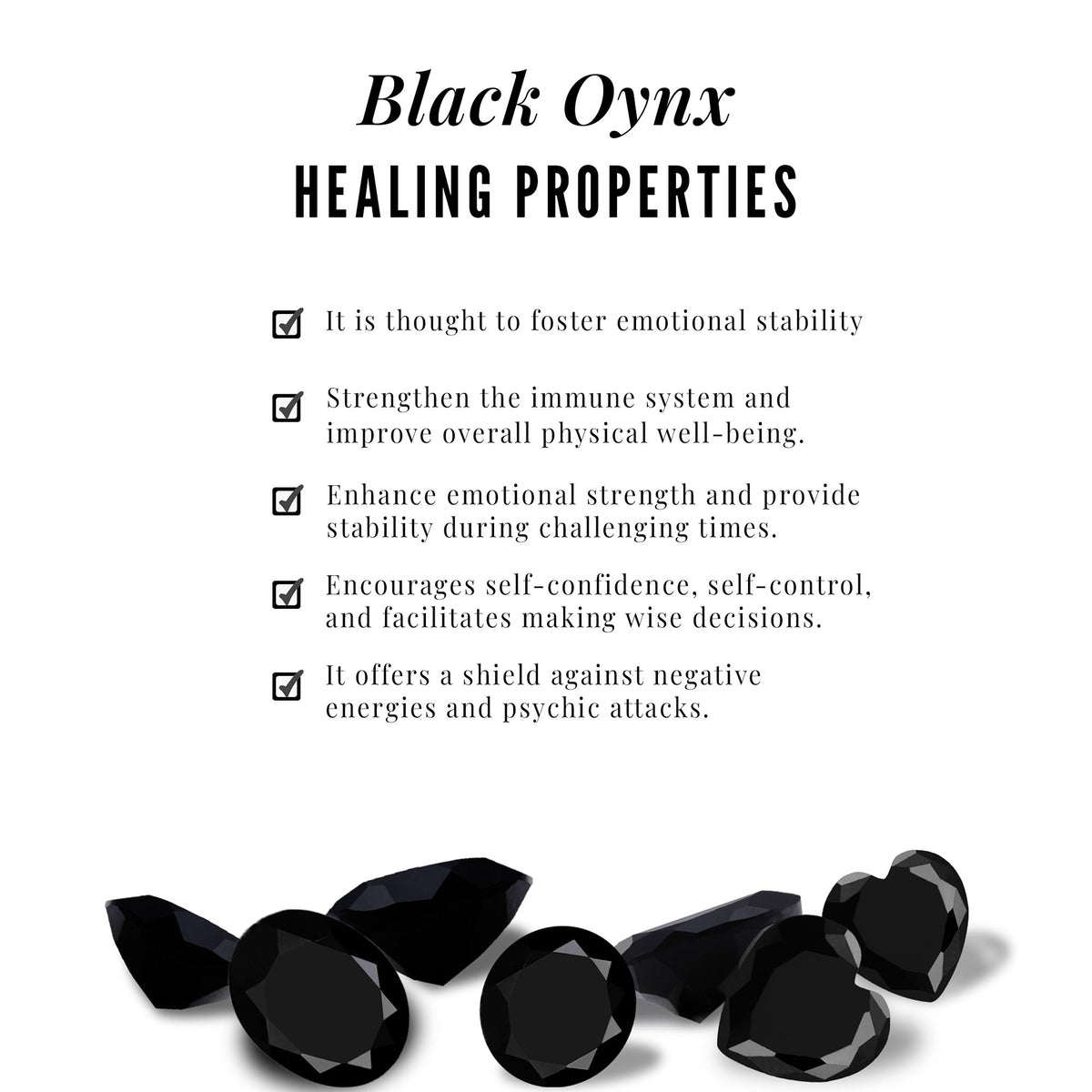 Princess Cut Black Onyx Full Eternity Wedding Band