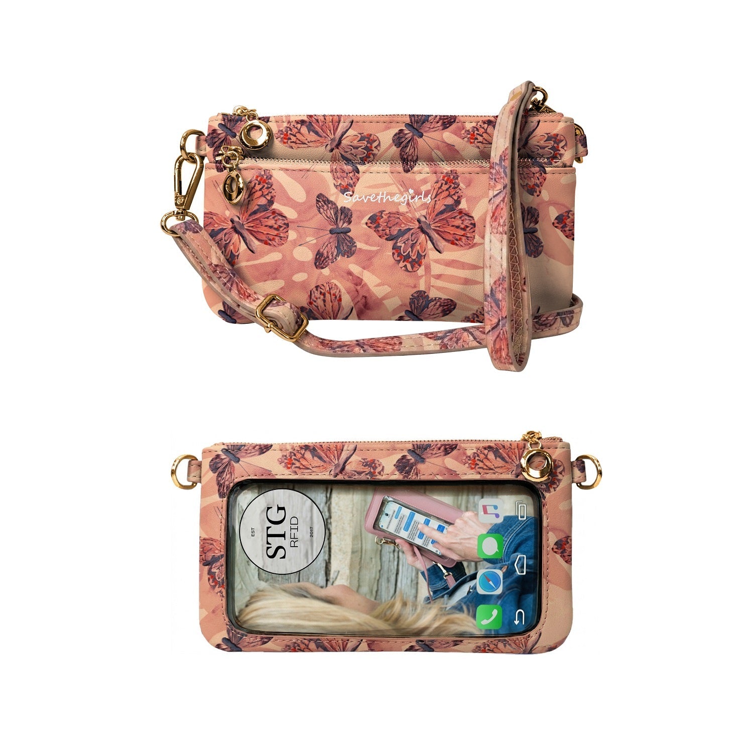 Bella RFID Touch Screen Purse