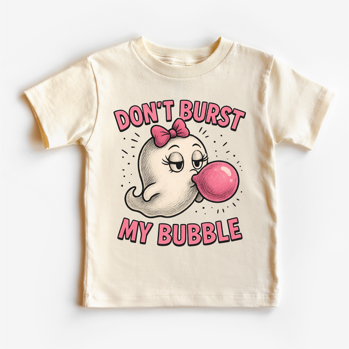 Don't Burst My Bubble Ghost Halloween Shirt - Halloween Tee