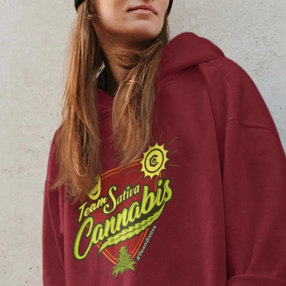 Team Sativa Cannabis Stoner Hoodie