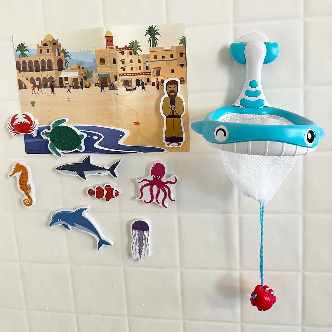 Jonah and the Whale Bath Set