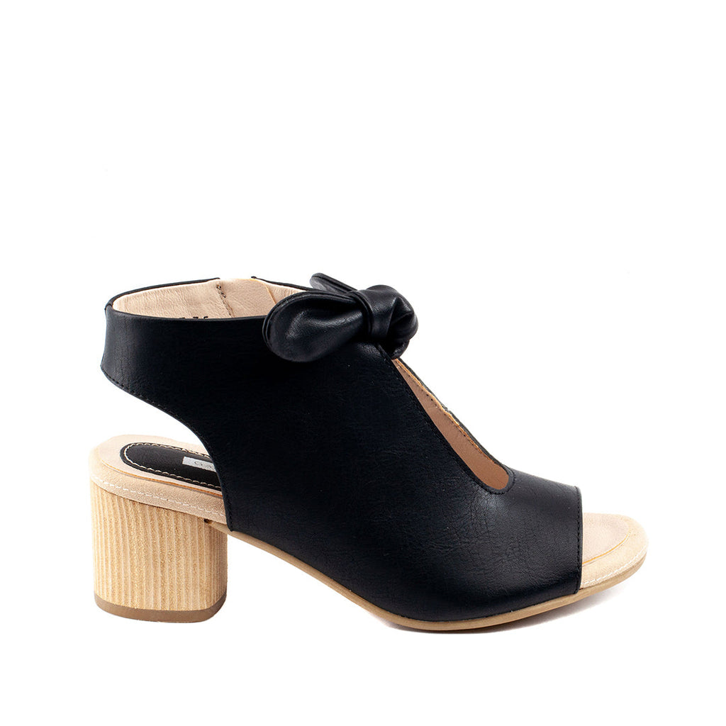 Women's Kimora Black Heeled Sandals
