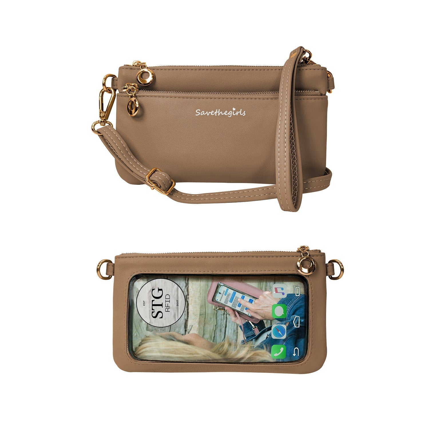 Bella RFID Touch Screen Purse
