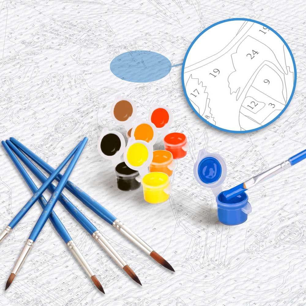 Summer Daisies - Paint By Numbers Kit