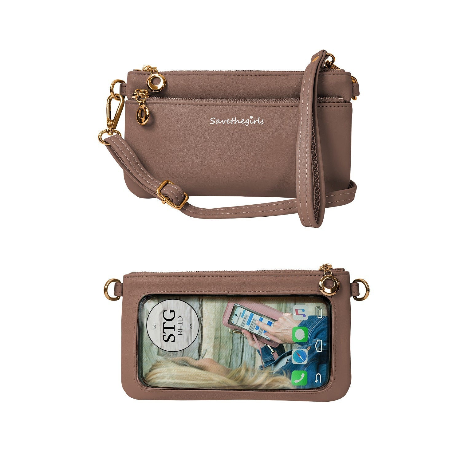 Bella RFID Touch Screen Purse