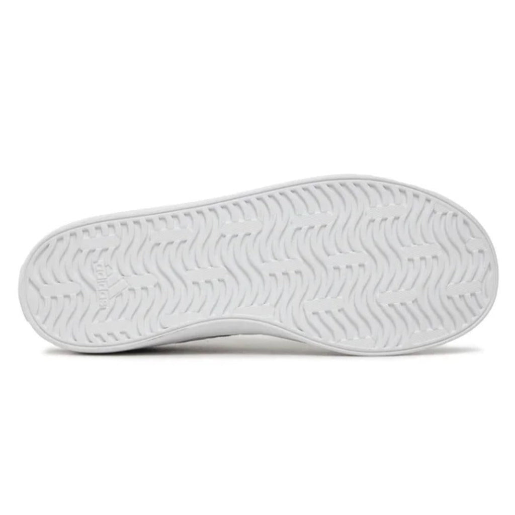 adidas Youth VL Court 3.0 (Gray / White / Silver Metallic)