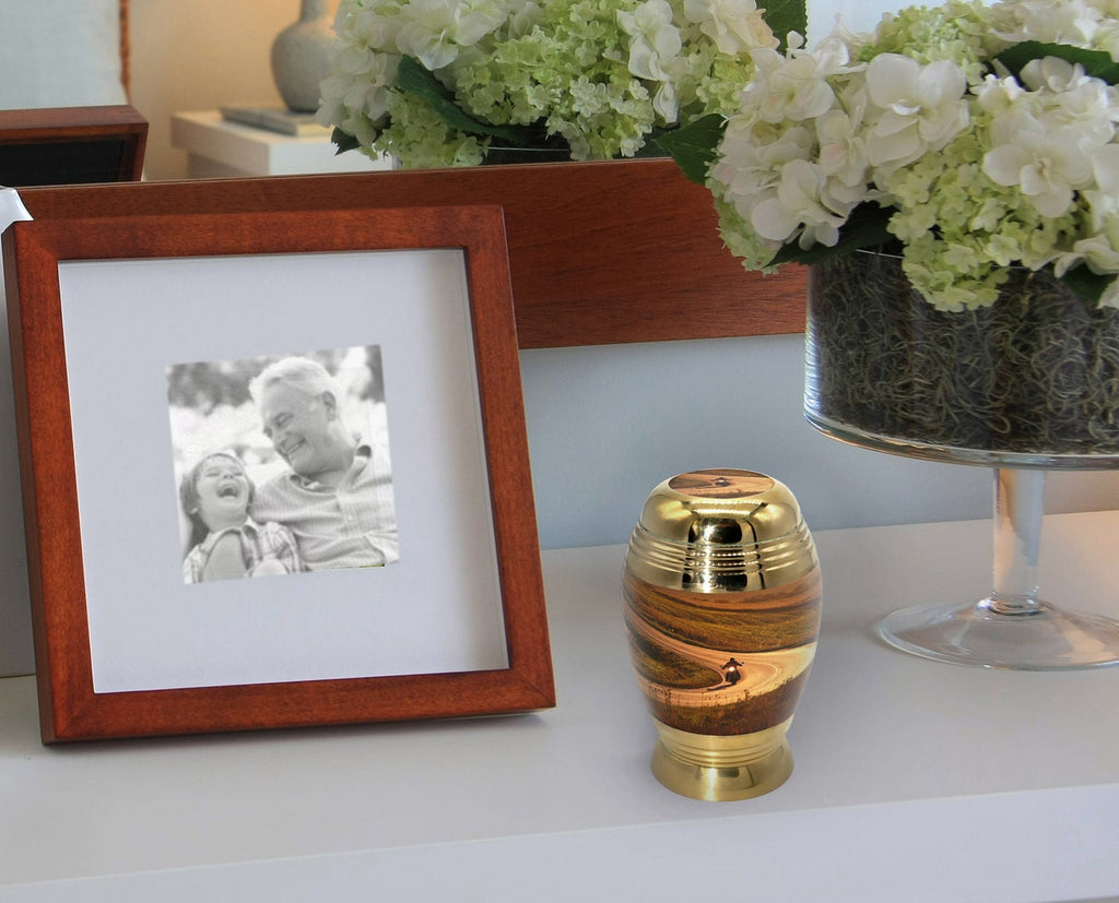Highway to Heaven Motorcycle Cremation Urns for Human Ashes - Large Adult Funeral Urn