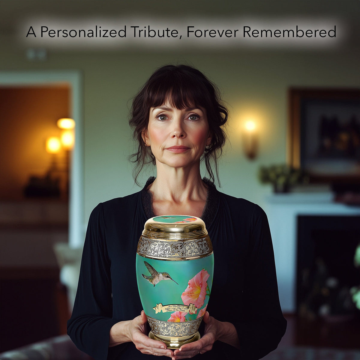 Hummingbird Extra Large Urn or Companion Urn – Extra Large Urns for Human Ashes | XL Urn & XXL Urn