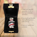 Red Line Firefighter Extra Large Urn or Companion Urn – Extra Large Urns for Human Ashes | XL Urn & XXL Urn