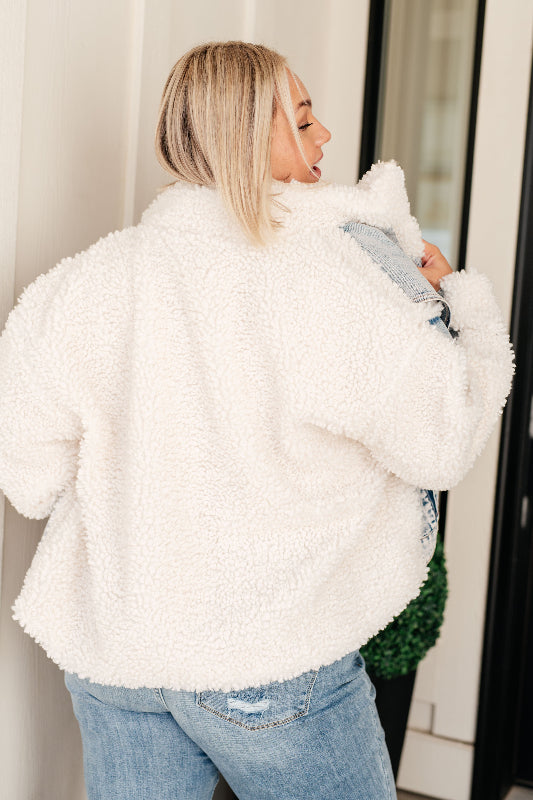 Alpine Chill Sherpa & Denim Jacket